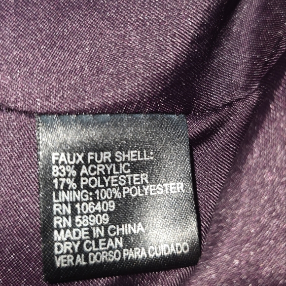 Gianni Bini Faux Fur Ombre Vest Gray Black Medium - Picture 12 of 13